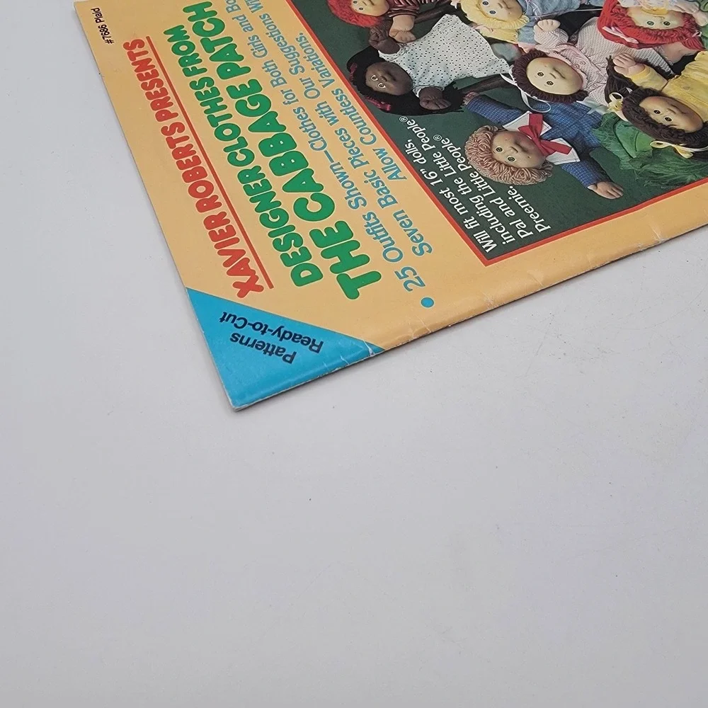 Xavier Roberts Designer Clothes From The Cabbage Patch Pattern Booklet 7686 Good